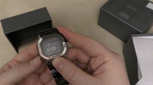 TITANIUM G-Shock - Unboxing - GMW-B5000TVB-1ER