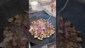 ПЕЧЕНЬ В САДЖЕ НА КОСТРЕ