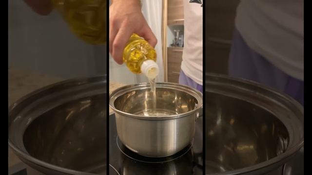 Хрустящий лук фри или криспи лук для хот-догов и бургеров | Простой рецепт #лук #фастфуд