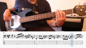 Time - Pink Floyd - Bass cover with tabs