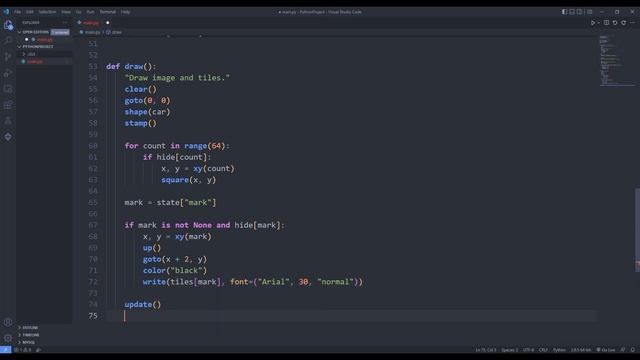 Python Memory Game