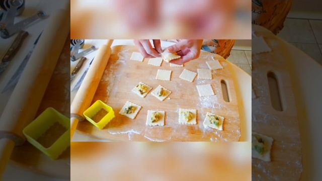 Равиоли с грибами смотреть онлайн