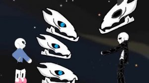 Санс против Гаста(Анимация)