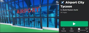 Airport City Tycoon|Roblox game