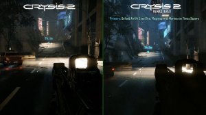 Crysis 2 vs Crysis 2 Remastered Graphics & Physics Comparison [PC, 4K]