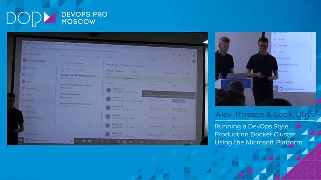 Alex Thissen & Loek Duys - Running a DevOps Style Production Docker Cluster Using the Microsoft смотреть онлайн
