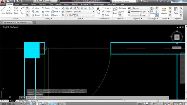 Drawing Exercise 6: How to Draft Floor Plan (in AutoCAD) смотреть онлайн