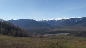 Вид на Белуху.... Тюнгур... Заехали на гору (Республика Алтай)