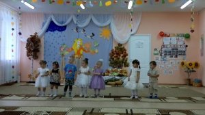 Танец малышей "Дождик, дождик кап, кап, кап !" детский сад "Теремок" п. Привольный