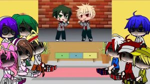 Mha class 1-A react to Izuku Afton (read description)