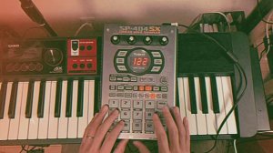 Making hiphop beat from scratch : ROLAND SP-404SX + CASIO CT-S1000V