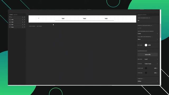 Тильда. Слайдер с вкладками (табами) в Tilda Publishing смотреть онлайн