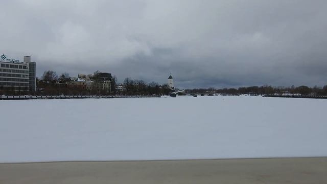 21.03.2021. Россия. Ленинградская область. Выборг. Залив Салакка-Лахти смотреть онлайн
