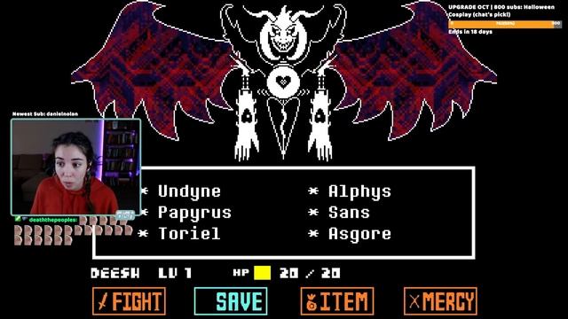 LET ME WIN!!! | Asriel Fight Reaction | Undertale True Pacifist Ending смотреть онлайн