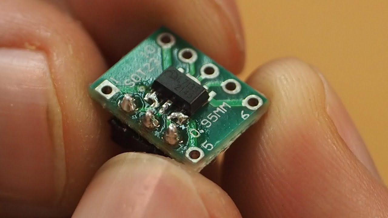 AMC7135. Стабилизатор тока для светодиодов и переделка фонарика смотреть онлайн