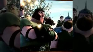 Битва Беззубика с тройным ударом и шипорезом