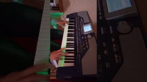 Лезгин на синтезаторе "МАЯ" Лезгинская песня. Супер играет