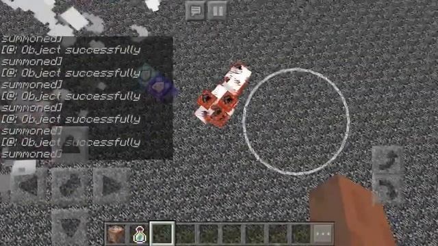 Minecraft PE - How To Throw TNT With Commands!