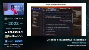 Creating a React Native like runtime by Nishan Bende