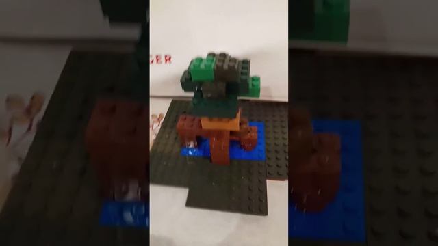 Майнкрафт дерево мангровых болот из лего #легомайнкрафт смотреть онлайн