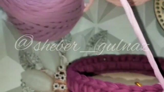 Себет керегесін тоқимыз ?Корзинка из трикотажной пряжи с деревянным донышком смотреть онлайн