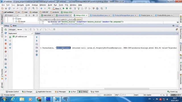 EJB, CDI, Hibernate. Вебинар #6 смотреть онлайн