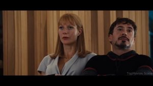 Тони Старк знакомится с Черной Вдовой: Железный Человек 2 (2010) Момент из фильма