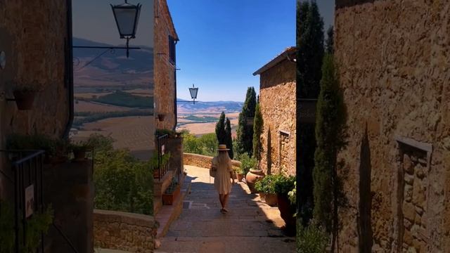 Pienza, Tuscany, Italy ?? #pienza #tuscany #tuscanygram #toscana #italy #italia