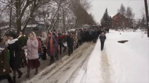 Похороны епископа ОЦХВЕ Мурашкина В.  Г.  часть 4. (Съемка Воронеж).