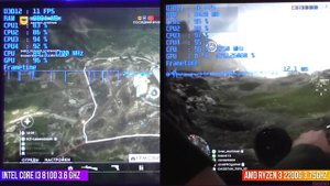 ИГРАЮ БЕЗ ВИДЕОКАРТЫ! ЧТО ЛУЧШЕ, AMD RYZEN или INTEL CORE i3?