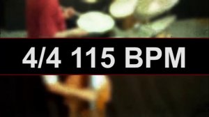 🔴 115 Drums and Double Bass Metronome