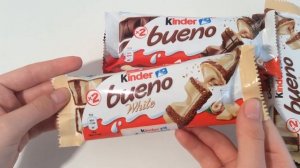 KINDER BUENO WHITE ASMR UNBOXING