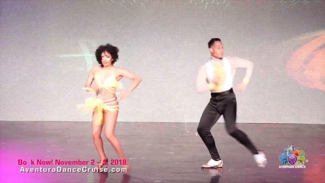 Jacob & Selena, Aventura Dance Cruise Miami 2017 - World's Largest Latin Dance Cruise смотреть онлайн