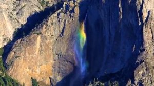 Радужный водопад\Rainbow Waterfall!