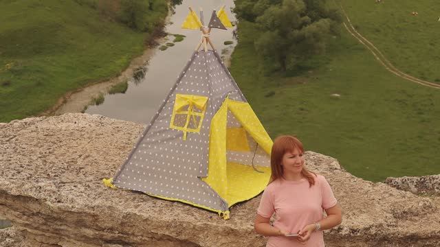 ВИГВАМ В ГОРАХ.  ОТ ВИГВАМиЯ