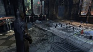 Batman: Arkham City. Спасти Мистера Фриза от Пингвина в музее.