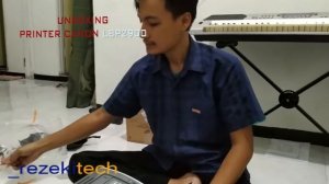 UNBOXING PRINTER CANON LBP 2900