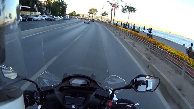 2016 Honda integra NC 750 D Vlog2 (Yol-lastik-tutunma-trafik-felsefe-baklava) смотреть онлайн