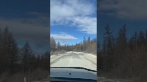 Бурятия. Окинский район. Дорога Монды-Орлик.