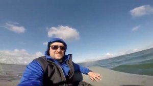 Лодка риб Skyboat 360 RC на ходу
