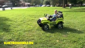 Детский электромобиль Jeep T008TT обзор