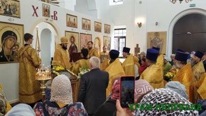 МАЛОЕ ОСВЯЩЕНИЕ ХРАМА КИПРИАНА В ЧЕРТАНОВО. ФОМА, ЕПИСКОП БРОННИЦКИЙ!