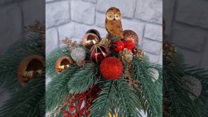 Новогодний интерьерный фонарь