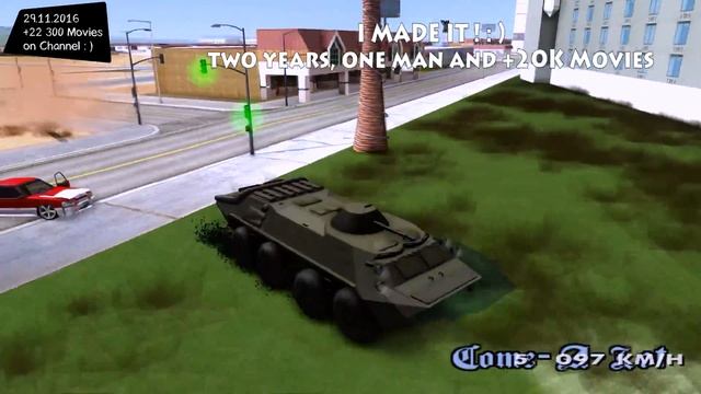 BTR 70 - GTA San Andreas 1440p / 2,7K 60FPS _REVIEW смотреть онлайн