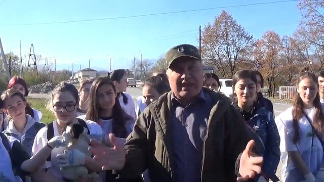 Амур Бакиев поддержал министра Ильяса Шаваева и его помощников на субботнике в пойме реки Нальчик