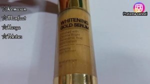 MANFAAT GOLD SERUM MS GLOW/FLEK MEMBANDEL DI WAJAH TERSAMARKAN