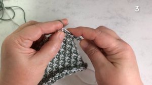 Французское плетение спицами.