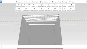 Homestyler. Как сделать реечный потолок