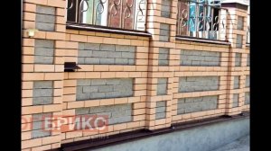 Гиперпрессованный кирпич примеры домов