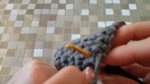 Вязание в "Раскол" крючком. Уроки вязания для начинающих и детей.